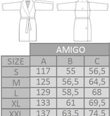 Abyss Habidecor Amigo badjassen viva magenta (579), 400 gram per m²