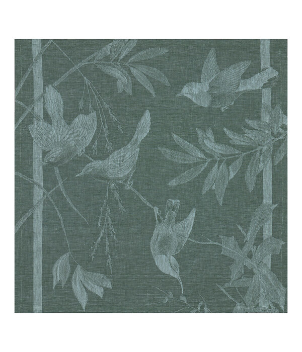 Le Jacquard Français Volière green placemats