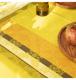 Le Jacquard Français Mumbai yellow placemats