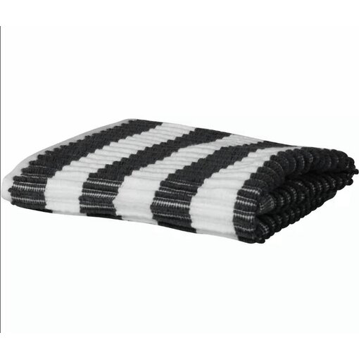 Jorzolino vaatdoek gestreept zwart - wit