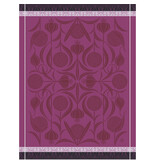 Le Jacquard Français theedoek L'ail purple