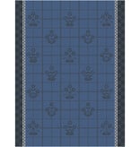 Le Jacquard Français theedoek Lulu Luce blue