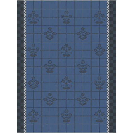 Le Jacquard Français theedoek Lulu Luce blue