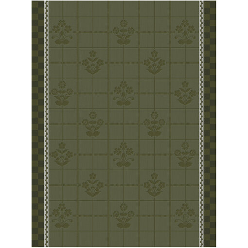 Le Jacquard Français theedoek Lulu Luce green