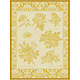 theedoek Jardin des Roses yellow