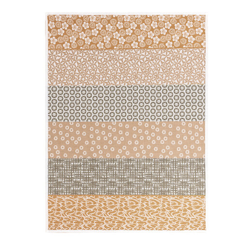 Le Jacquard Français theedoek Wagara beige