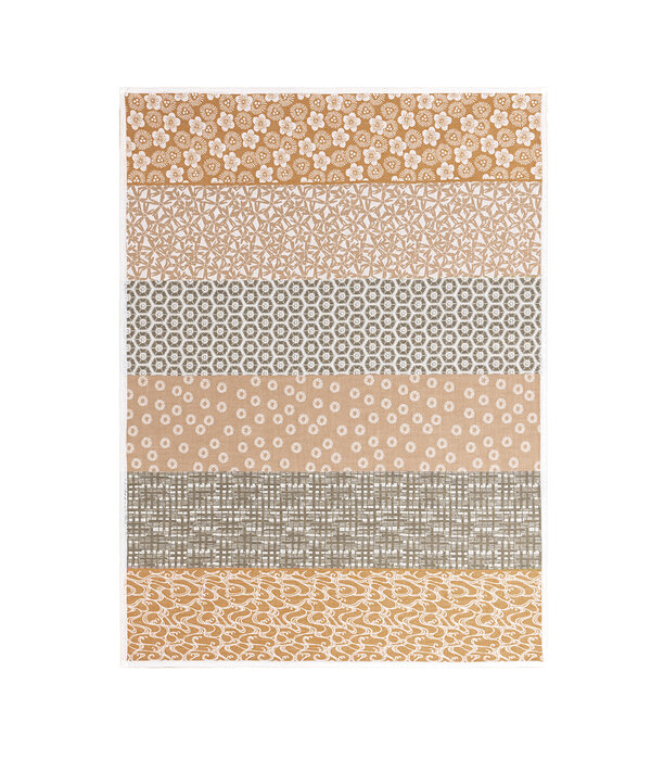 Le Jacquard Français theedoek Wagara beige