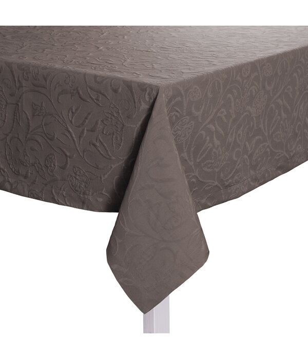 Cordoba tafellaken 130x130, kleur graphit (GP)