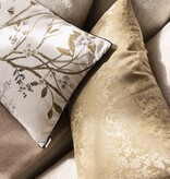 Alexandre Turpault goudkleurige Lin & Soie désert kussenhoes