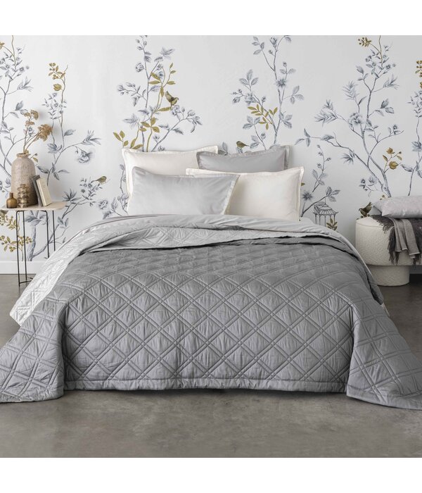Alexandre Turpault Merveille plaid meteor grey / silver grey