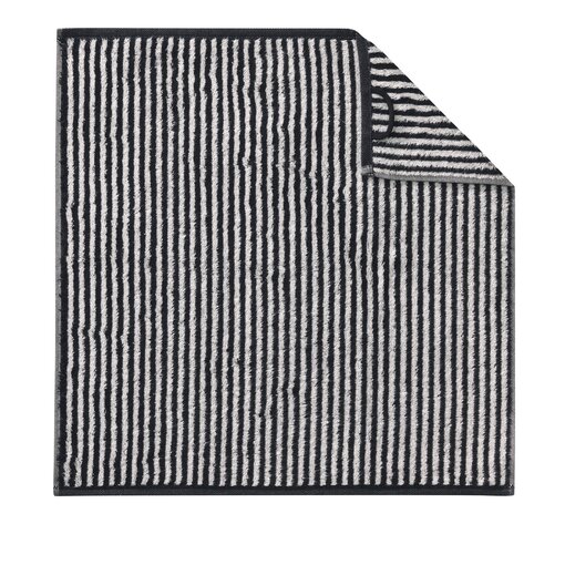 Cawö keukenhanddoek Cuisine Zoom streifen 121, schwarz (97), 50x50 cm