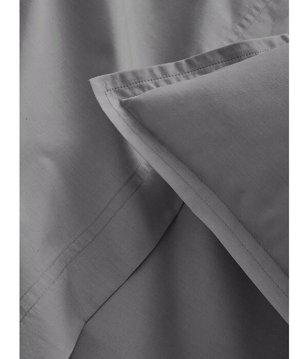 Essix uni gekamd katoen basalte, 200TC