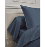 Essix uni gekamd katoen bleu nuit, 200TC