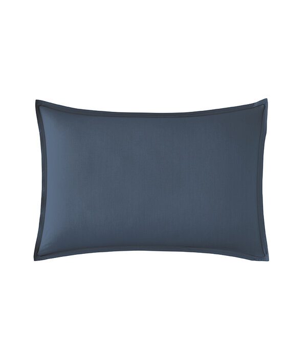 Essix uni gekamd katoen bleu nuit, 200TC