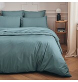 Essix uni gekamd katoen bleu glacier, 200TC