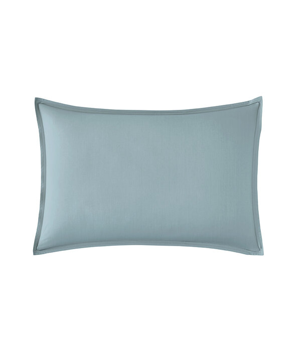 Essix uni gekamd katoen bleu glacier, 200TC