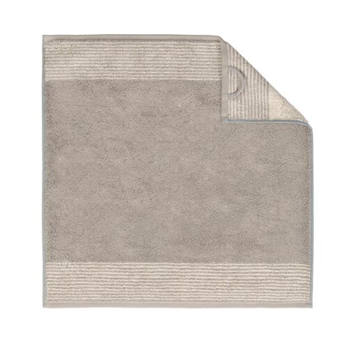 Cawö keukenhanddoek taupe Cuisine Two-Tone 590, graphit (70), 50x50 cm
