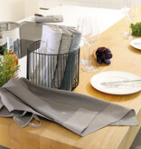 Cawö theedoek Cuisine Two-Tone 590, graphit (70)