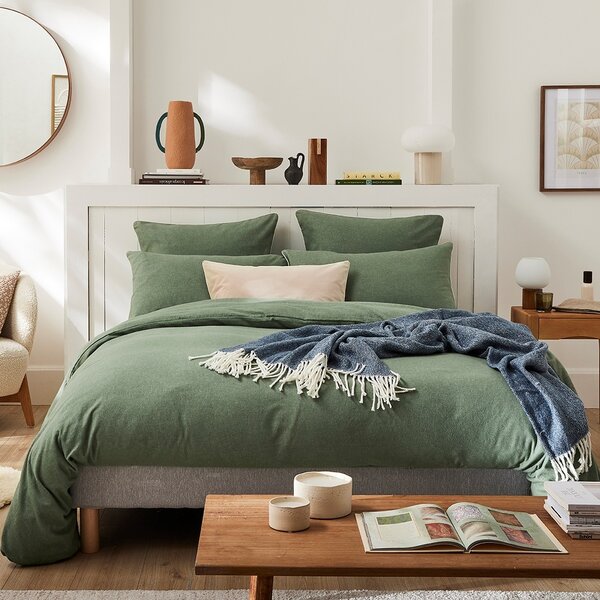 - flanellen beddengoed Frisson lichen, vanaf