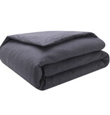 Essix flanellen beddengoed Frisson anthracite