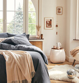 Essix flanellen beddengoed Frisson anthracite