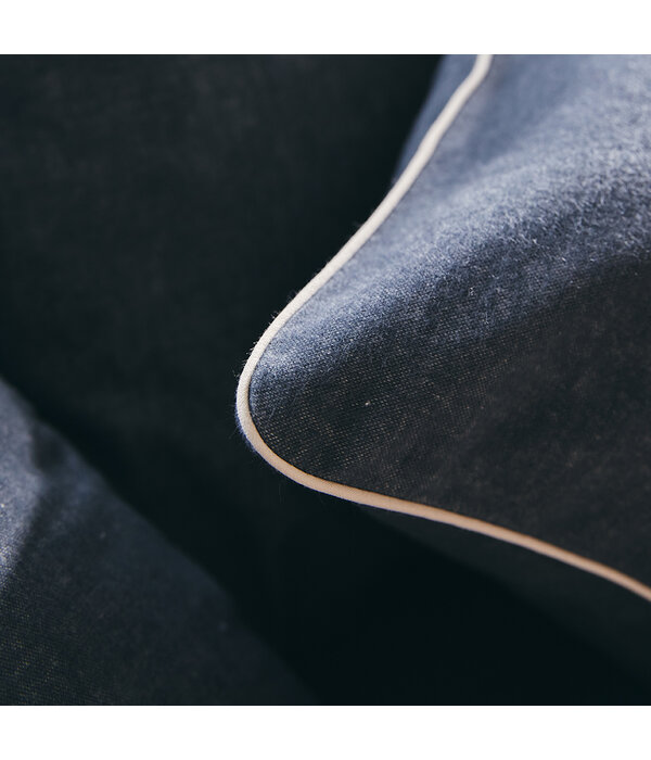 Essix flanellen beddengoed Frisson anthracite