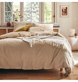 Essix - flanellen beddengoed Frisson sésame