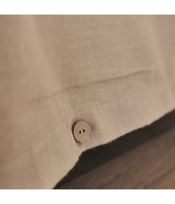 Essix - flanellen beddengoed Frisson sésame