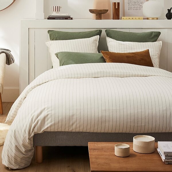 - flanellen beddengoed Equilibre lichen, vanaf