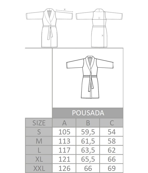 Abyss Habidecor Pousada wafelbadjassen white (100), 300 gram per m²