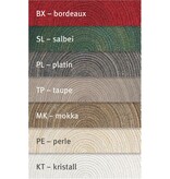 Samba placemat rond met glansgaren