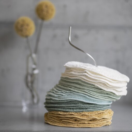 Abyss Habidecor kleine handdoekjes, Legend (299), 30 stuks op houder, 700 gram per m²