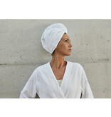 Abyss Habidecor haarhanddoek Spa white (100), 350 gram per m², vanaf