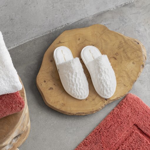 Abyss Habidecor Lodge ivory slippers (103), 420 gram per m²
