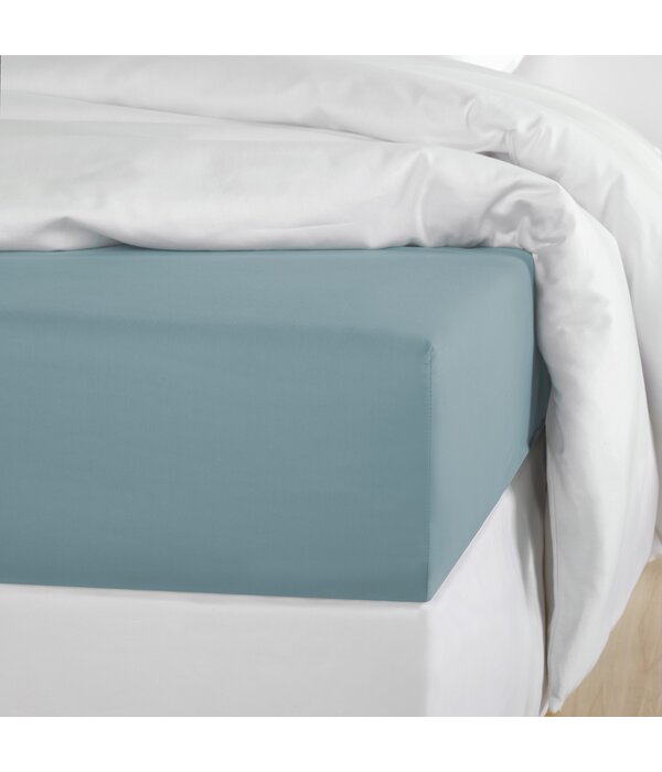 De Witte Lietaer hoeslaken Olivia arctic (uni) 200TC