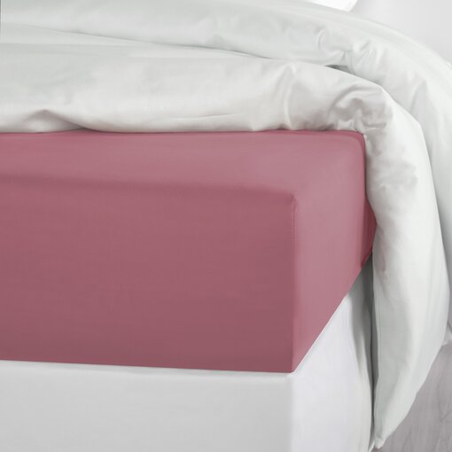 De Witte Lietaer hoeslaken Olivia blossom (uni) 200TC, vanaf