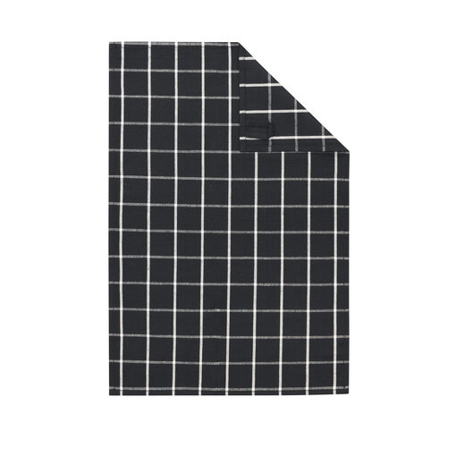 Cawö theedoek Cuisine Zoom karo 123, schwarz (97)