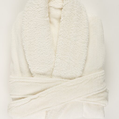 Abyss Habidecor Comfy badjas ivory (103), 500 gram per m², vanaf