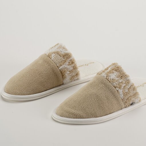 Abyss Habidecor slippers Sauvage sand (714), 550 gram per m², vanaf