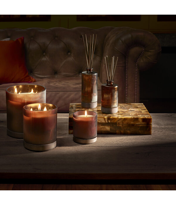 De Witte Lietaer Home Fragrances geurkaars Belle Époque -Cèdre Cuir - large ± 120 uur