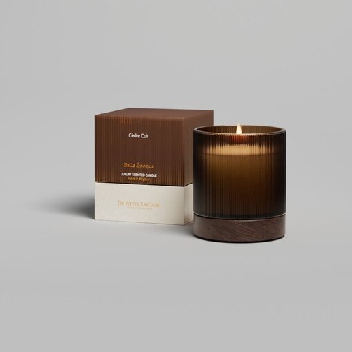 De Witte Lietaer Home Fragrances geurkaars Belle Époque Cèdre Cuir small 35u
