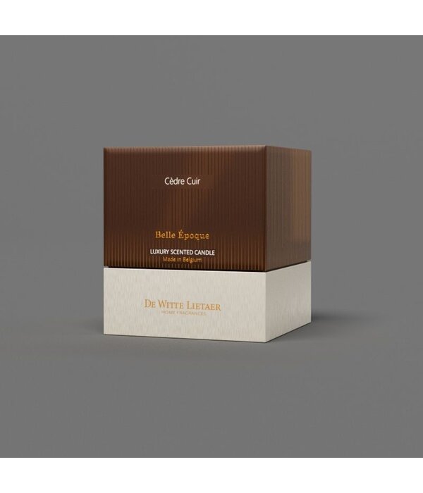De Witte Lietaer Home Fragrances geurkaars Belle Époque - Cèdre Cuir - small - ± 35 uur
