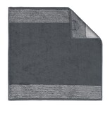 Cawö keukenhanddoek Cuisine Two-Tone 590, schiefer (77), 50x50 cm