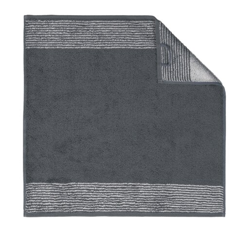 Cawö keukenhanddoek Cuisine Two-Tone 590, schiefer (77), 50x50 cm