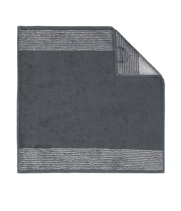 Cawö keukenhanddoek Cuisine Two-Tone 590, schiefer (77), 50x50 cm