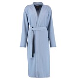 Cawö wafelbadjas voor dames,  Kimono Pique 812,  sky (11)