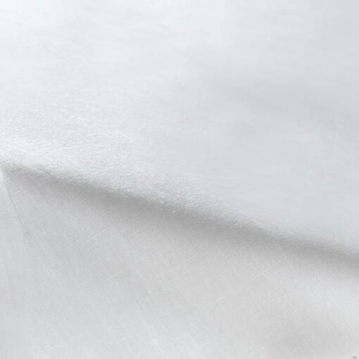 Mirabel Slabbinck tafellaken 120x250 cm, 100% gewassen linnen, wit