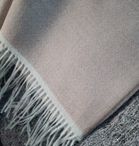 Liens Linnen Aangenaam zacht baby Alpaca wollen plaid, naturel