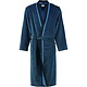 heren badjas maat S blauw velours, met kimonokraag 4839 (19)