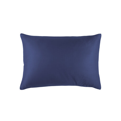 De Witte Lietaer kussenslopen Olivia blue indigo (uni) 200TC